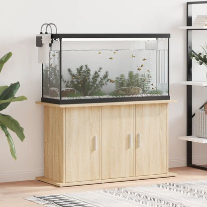 Vidaxl Soporte De Acuario Madera Ingeniería Roble Sonoma 101x41x58 Cm_1