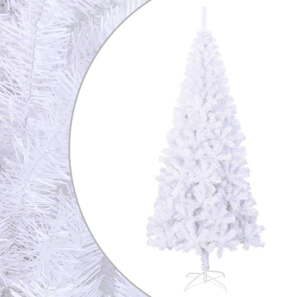 Vidaxl Árbol De Navidad Artificial L 240 Cm Blanco_0
