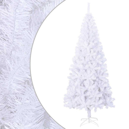 Vidaxl Árbol De Navidad Artificial L 240 Cm Blanco_0