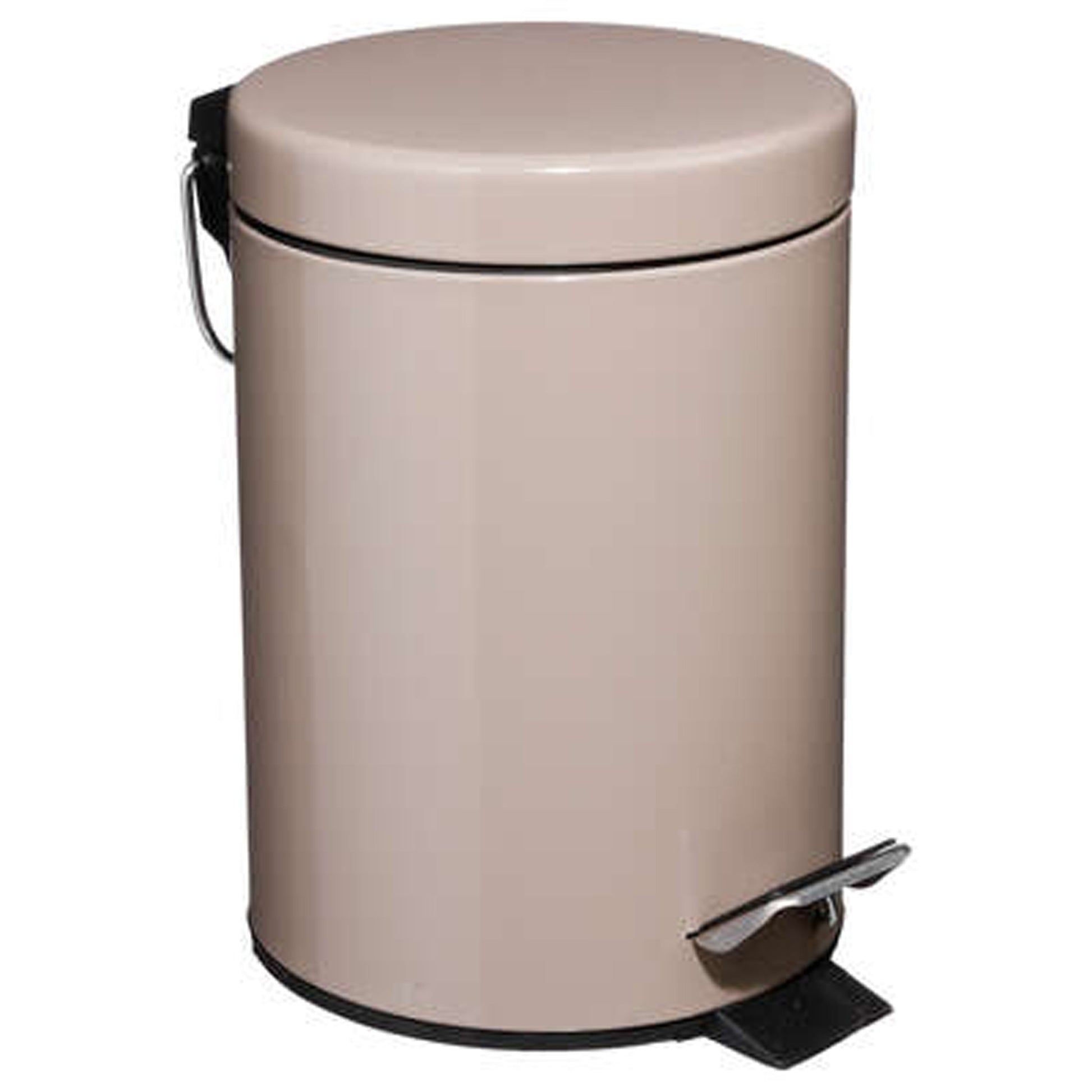 Cubo De Basura 3l Pedal De Metal Topo_0