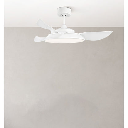 Ventilador Dc Sierra 40w Blanco 3 Aspas 107d 4400lm 6vel 3000-4000-6500k Remoto,memoria,temporizador_1