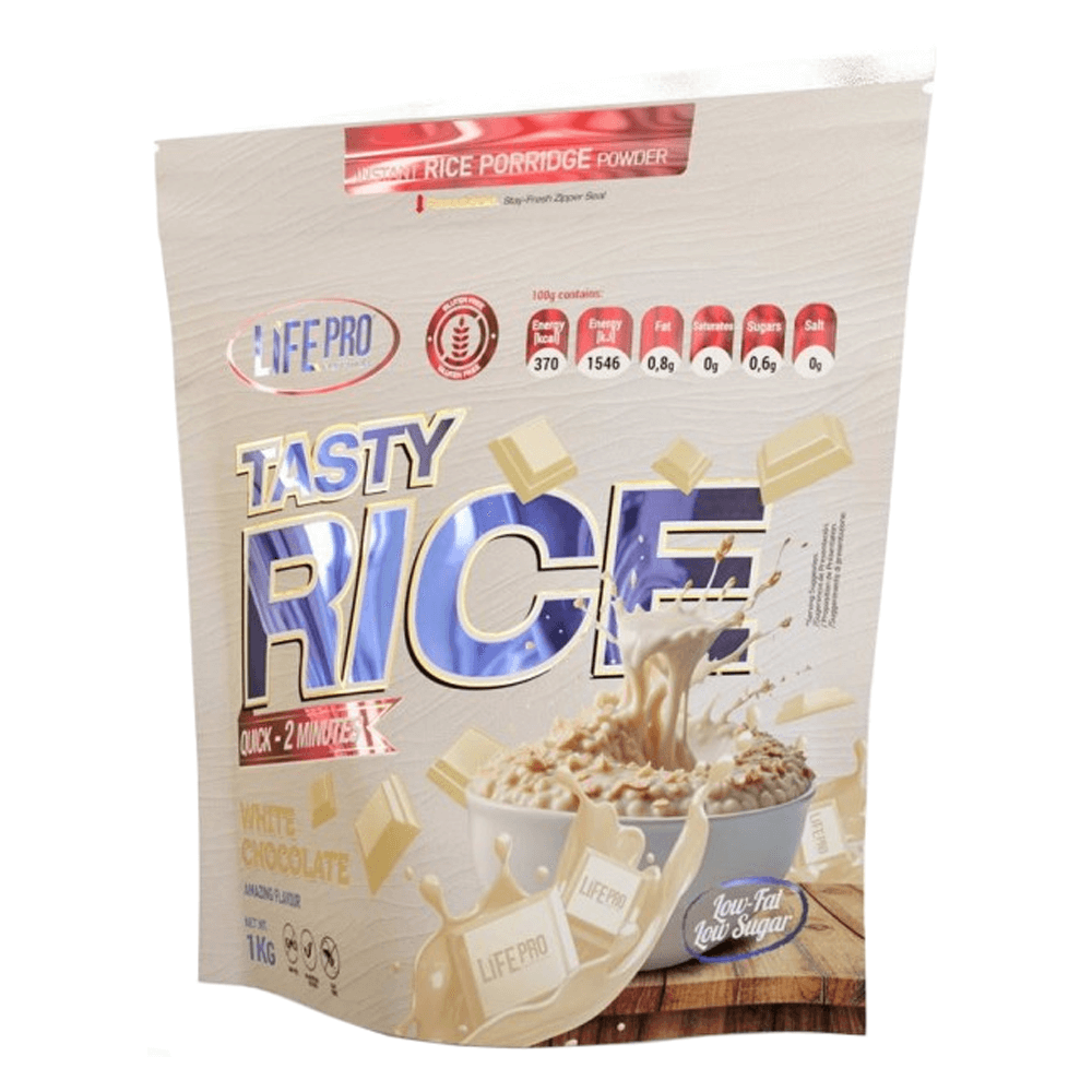Tasty Rice (crema De Arroz) - 1kg - Chocolate Blanco - Harina De Arroz - Lifepro_0