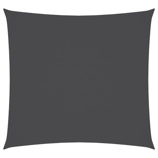 Toldo De Vela Cuadrado Tela Oxford Gris Antracita 6x6 M_0
