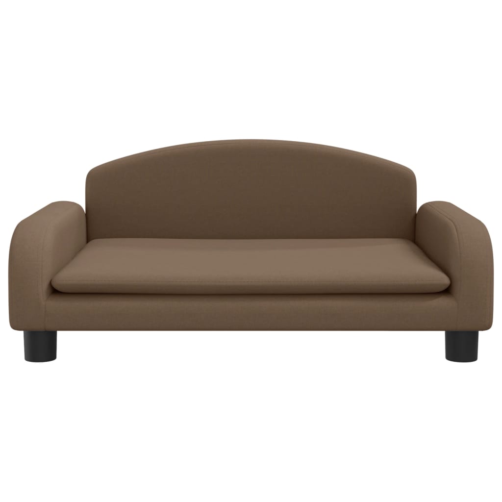 Cama Para Perros De Tela Marrón 70x45x30 Cm / Vetonek_0