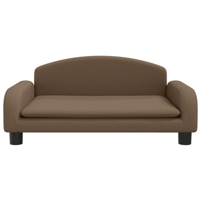 Cama Para Perros De Tela Marrón 70x45x30 Cm / Vetonek_0