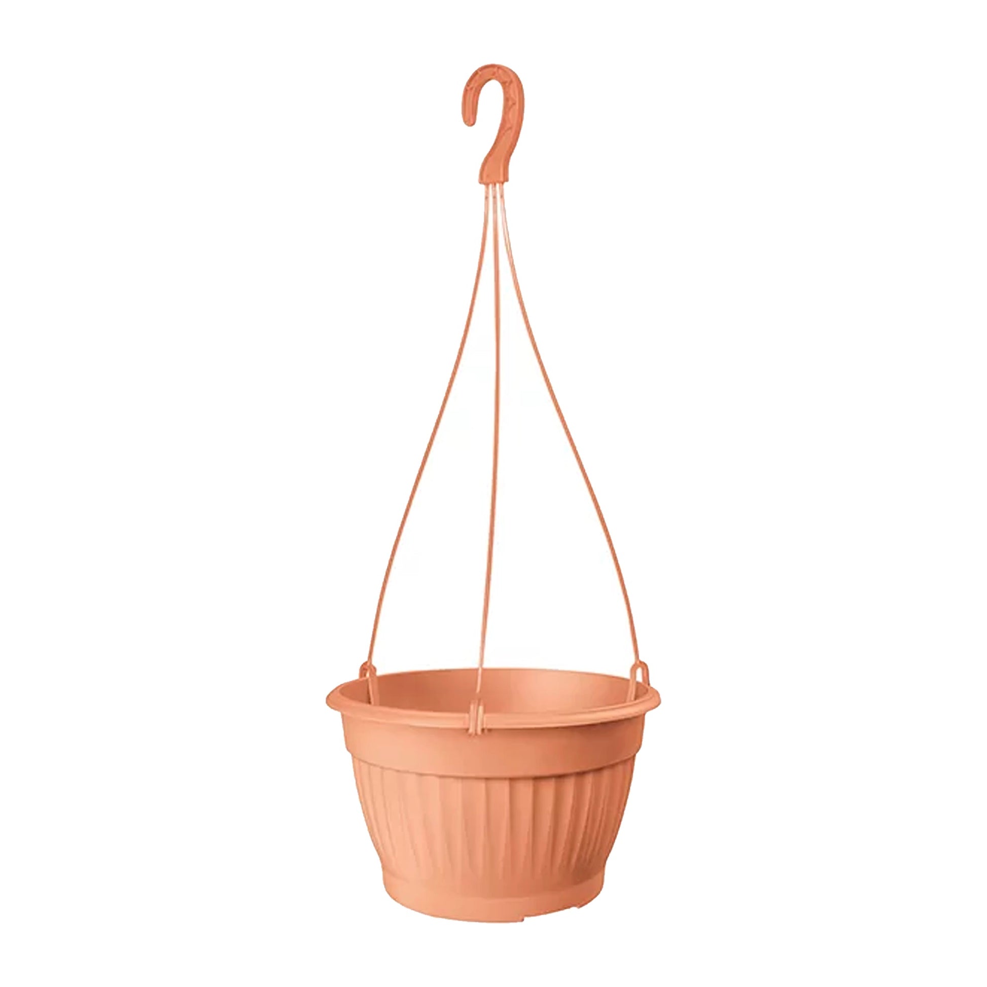 Macetero Colgante Terra 4l., Dimensiones (mm) 230x230x140, Color Terracota_0