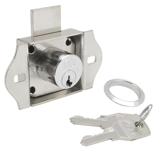 Cerradura Mueble Para Cajon 101/18 Mm. Laton