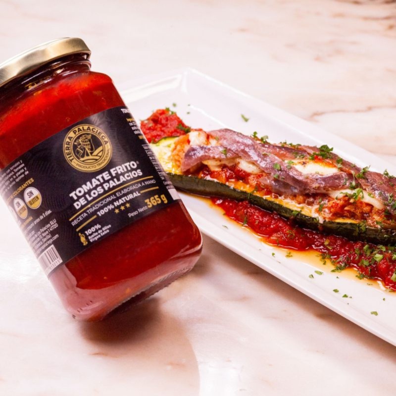 Pack Seis Botes De Tomate Frito De Los Palacios: Sabor Auténtico Con Aceite De Oliva Virgen Extra Tierra Palaciega_2