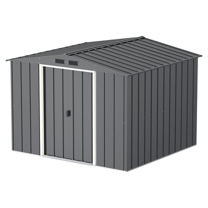Caseta Jardín Top Venus 6×4 Metal Imitación Madera_0