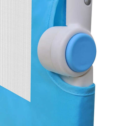 Barandilla De Seguridad Cama De Niño 2 Uds Azul 102x42 Cm_5