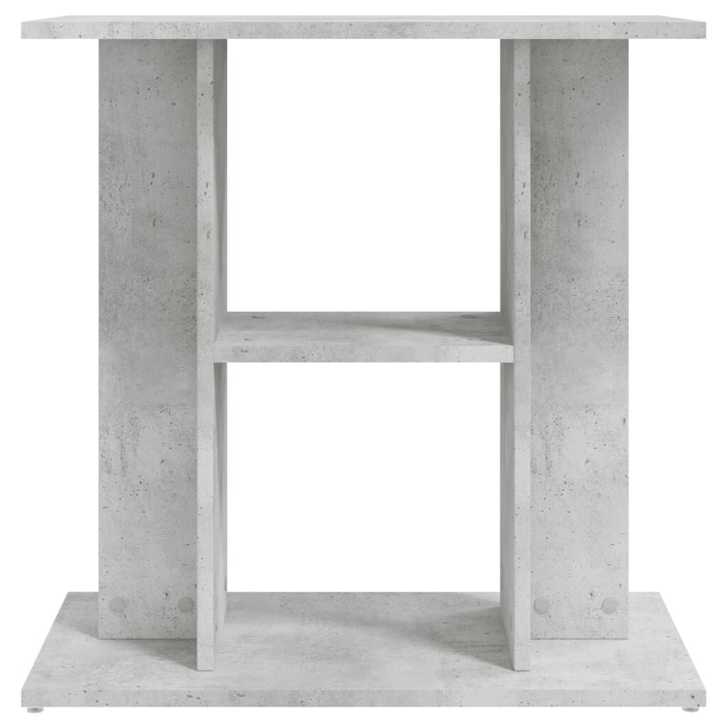 Vidaxl Soporte Para Acuario De Hormigón Gris 60x30x60 Cm De Madera Sintética_3