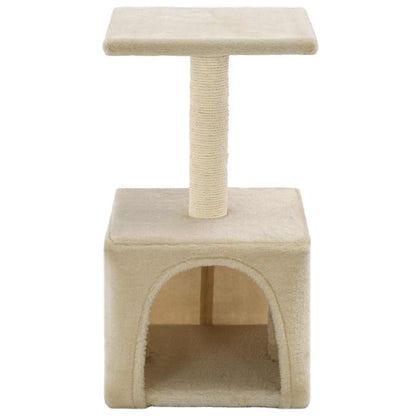 Vidaxl Rascador Para Gatos Con Poste De Sisal 55 Cm Beige_3