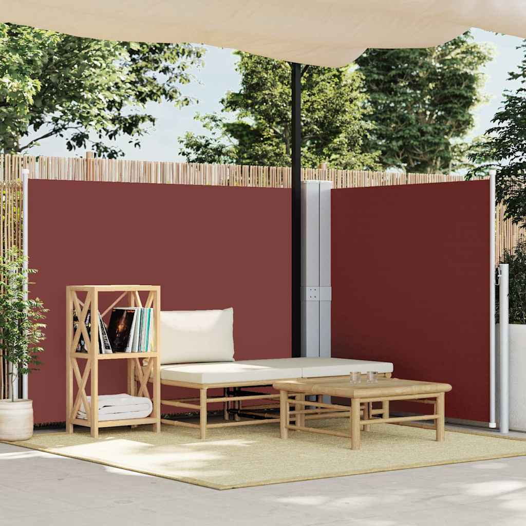 Vidaxl Toldo Lateral Retráctil Marrón 140x600 Cm_1