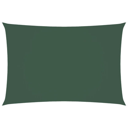 Vidaxl Toldo De Vela Rectangular Tela Oxford Verde Oscuro 2,5x4,5 M_0
