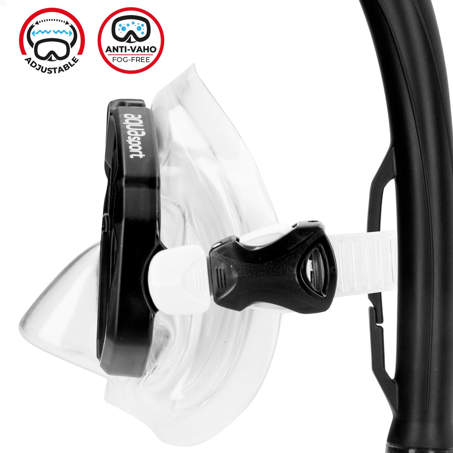 Aqua Sport Set Gafas De Buceo Adulto C/tubo_2