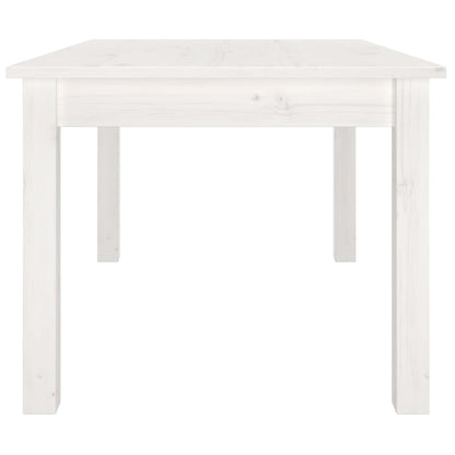 Mesa De Centro De Madera Maciza De Pino Blanco 80x50x40 Cm_2
