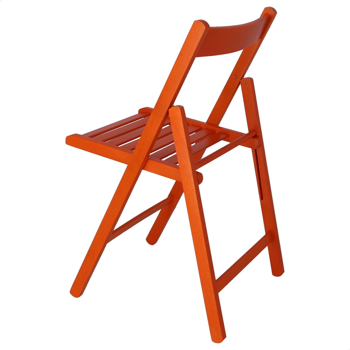 Well Home Mobiliario & Decoración - Pack 4 Sillas Bas En Madera De Haya, Acabado Rojo_3