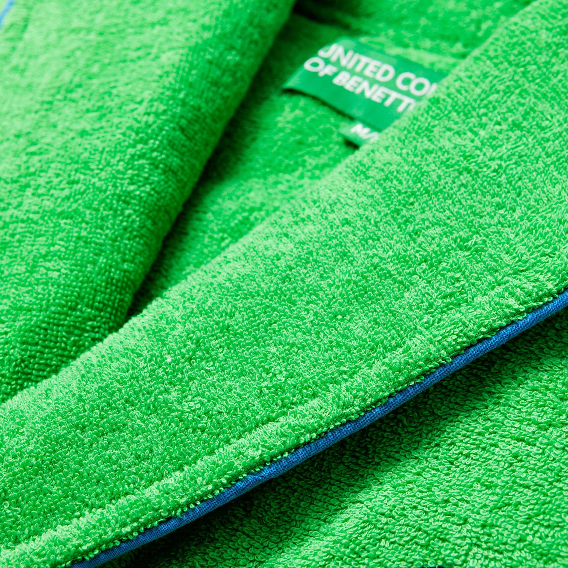 Albornoz L/xl 360gsm 100% Algodón Verde Rainbow_5