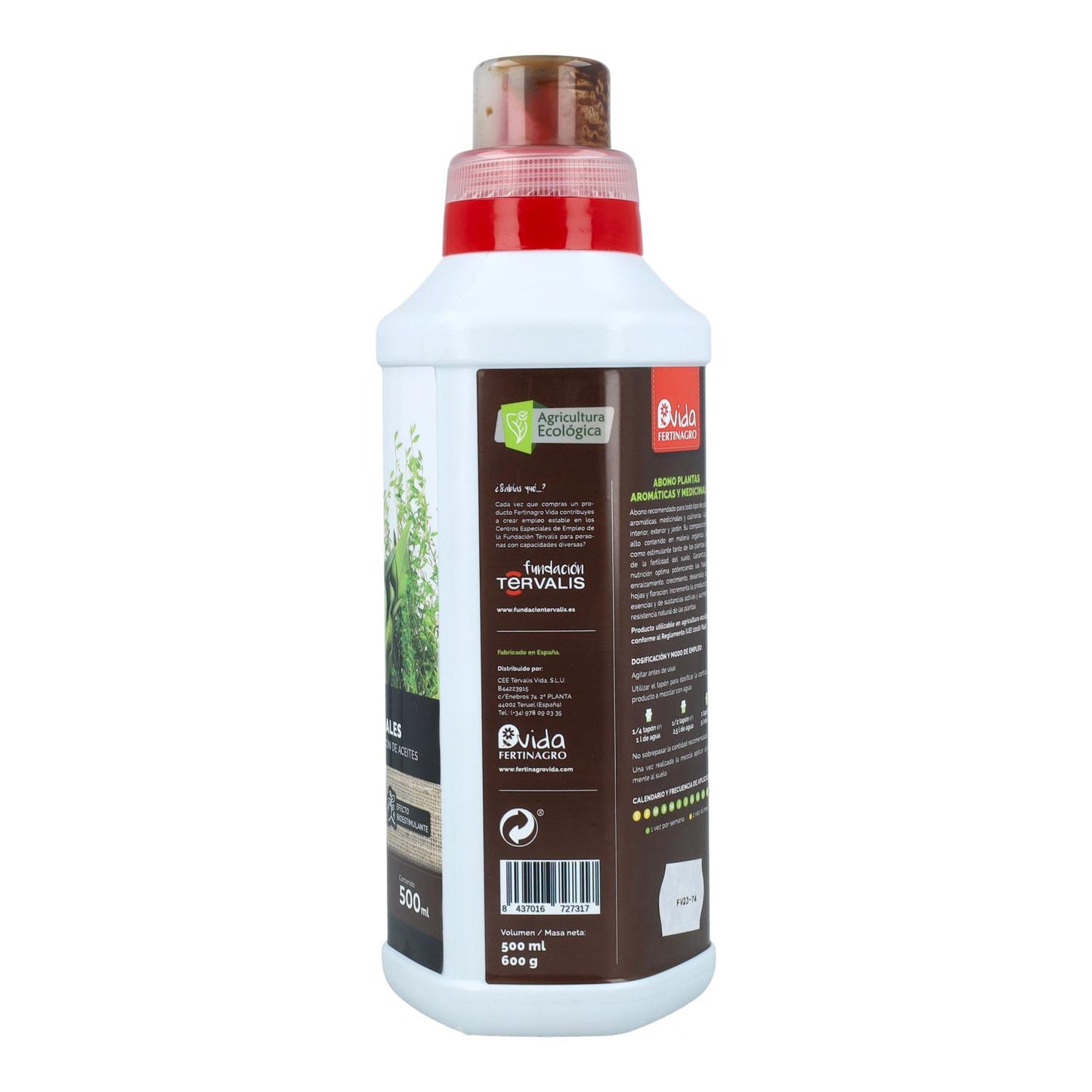 Abono plantas aromáticas y medicinales BIO Fertinagro 500 ml