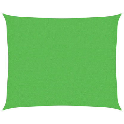 Vidaxl Toldo De Vela Hdpe Verde Claro 160 G/m² 2,5x3 M_0