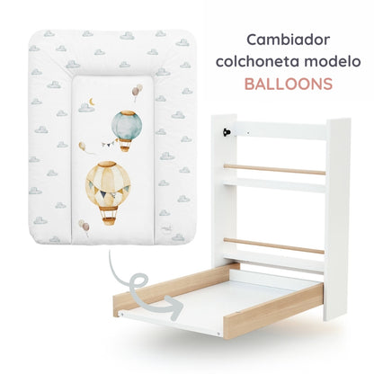 Cambiador Blando Para Comoda T-s Basic Balloons_2
