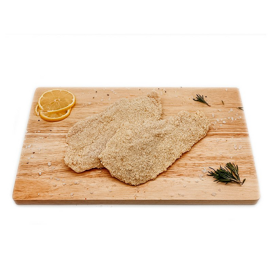 Pechuga Fresca Fileteada Empanada Sin Gluten. Envase de 500 gr._0