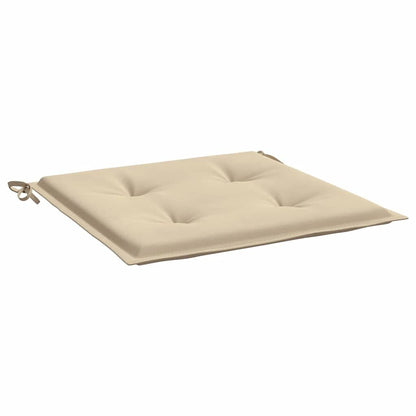 Vidaxl Cojines De Silla De Jardín 4 Uds Tela Oxford Beige 50x50x4 Cm_3