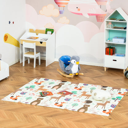 Homcom Alfombra Infantil Plegable Reversible Para Bebé Niños Pequeños 2 Caras_1
