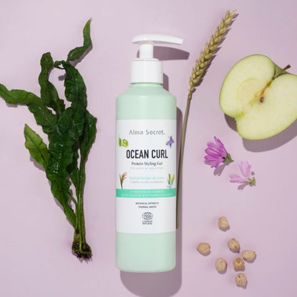 Gel Definidor de rizos Ocean Curl, Alma Secret, 250 ml