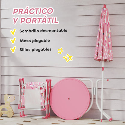 Aiyaplay Conjunto De Mesa Y Sillas Infantil De Jardín De 4 Piezas_4