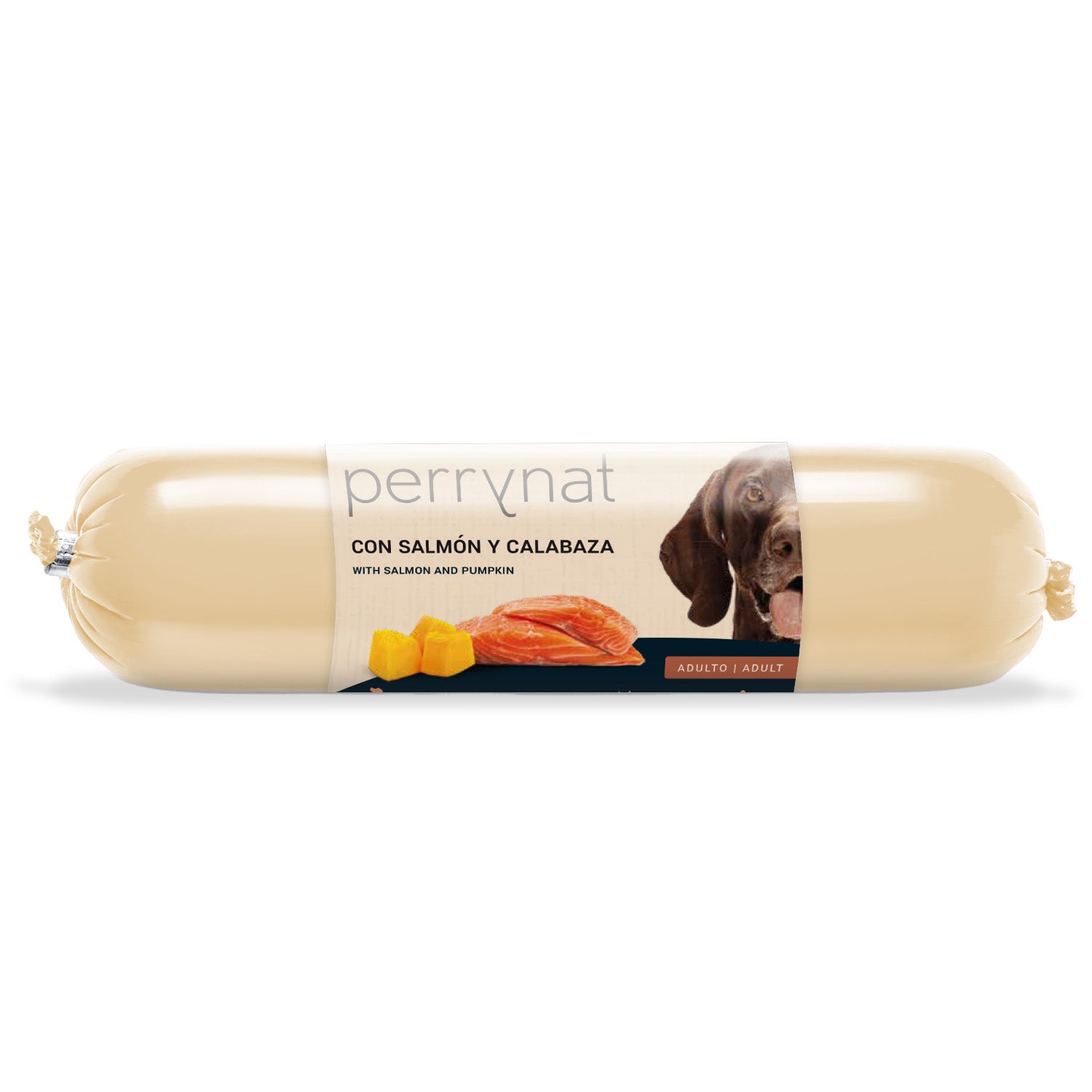Perrynat Salchicha Salmón Y Calabaza, 8 Unidades X 800gr_1