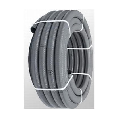 Tubo Pvc Gris D.50 Flexible 25 M