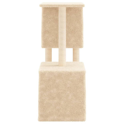 Vidaxl Rascador Para Gatos Con Postes De Sisal Color Crema 86 Cm_4