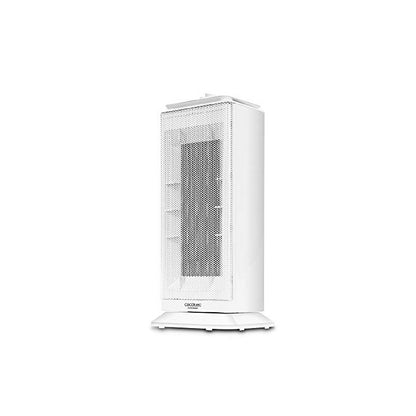Calefactor Baño Cerámico Ready Warm 6200 Ceramic Sky. 2000 W, Termostato Regulable, 3 Modos, Protección Sobrecalentamiento Y Antivuelco, 20 M2_0