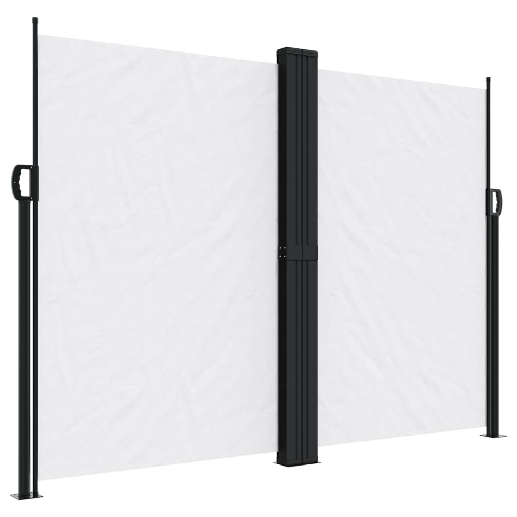 Vidaxl Toldo Lateral Retráctil Blanco 180x1000 Cm_0