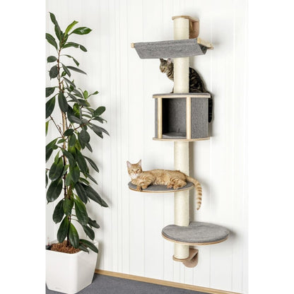 Kerbl Árbol De Pared Para Gatos Dolomit Tofana 168 Cm Gris 81540_1