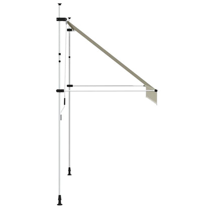 Toldo Retráctil De Operación Manual 250 Cm Crema_3