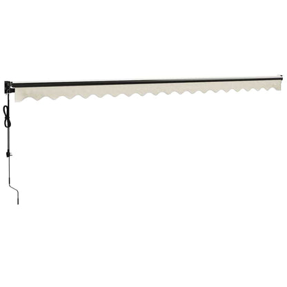 Toldo Retráctil Automático Color Crema 5x3 M_3