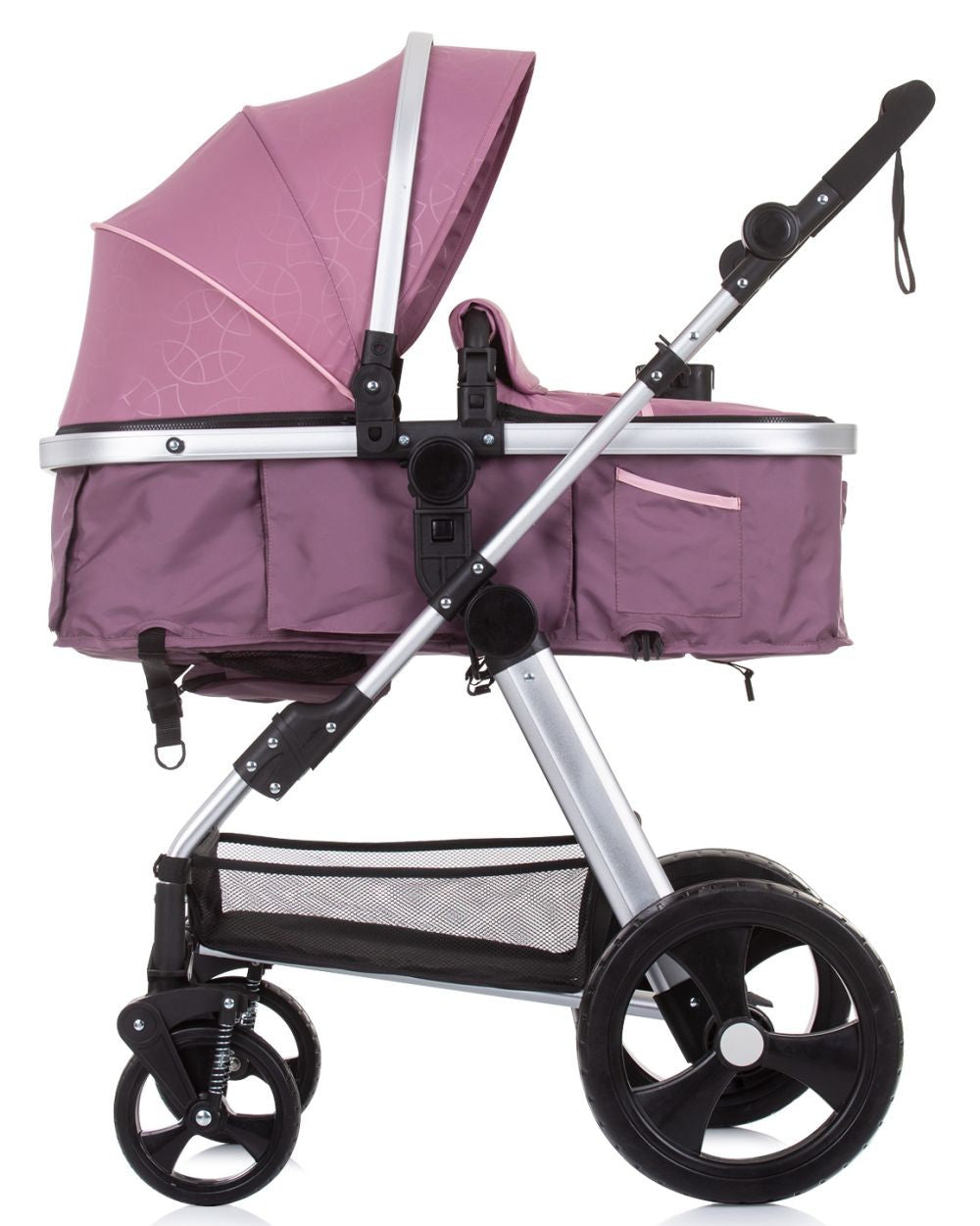 Carrito De Bebé Havana Trío Convertible Hasta 22 Kg Con Bolso Y Mosquitera Rose Water_1