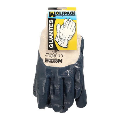 Guantes Nitrilo / Lona  Pesados Nimax 10 (par)_2