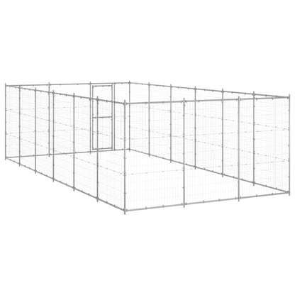Perrera De Exterior De Acero Galvanizado 21,78 M²_3