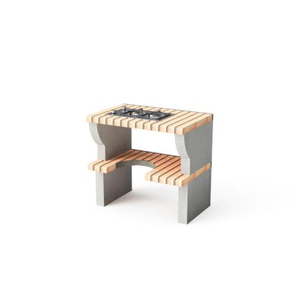 Módulo bancada Bailen con Placa de Gas Movelar