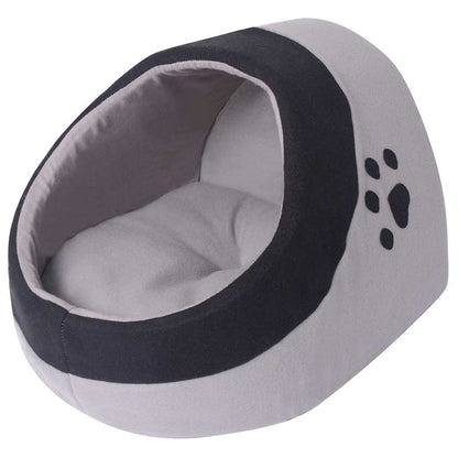 Vidaxl Cama Cubo Para Gatos Tamaño M Gris Y Negra_0