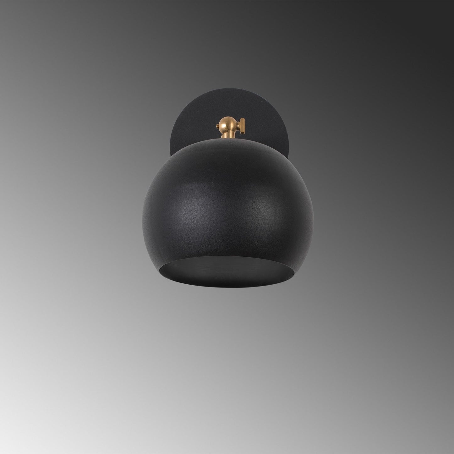 Aplique De Pared, Metal , Negro, 15x28x21, Casquillo E 27 Max 40 W_3