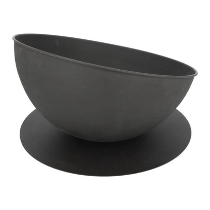 Esschert Design Brasero Inclinado Sobre Disco Negro_5
