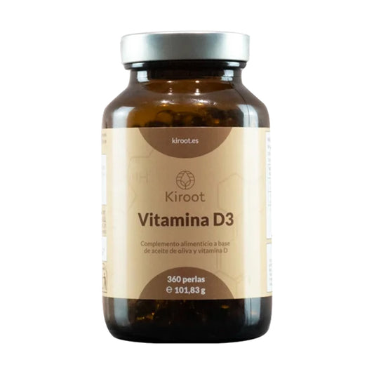 Vitamina D3, Kiroot, 360 perlas