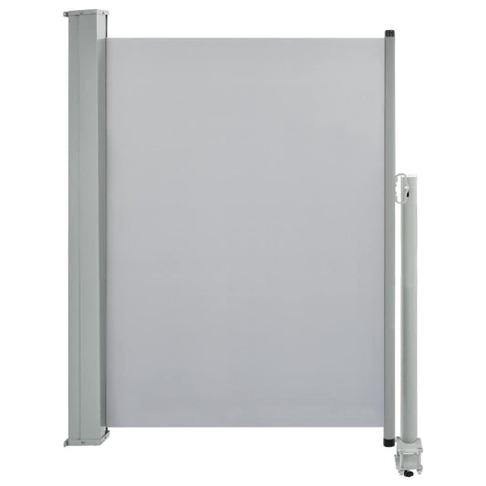 Vidaxl Toldo Lateral Retráctil Para Patio 100x300 Cm Gris_0
