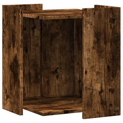 Vidaxl Mueble Arenero Para Gatos Madera Roble Ahumado 42x42x51 Cm_0