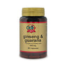 Ginseng y Guarana 400 mg Obire, 90 cápsulas