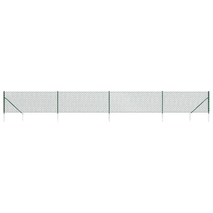 Cerca De Alambre Con Pinchos De Anclaje Verde 1x10 M / Vetonek_0